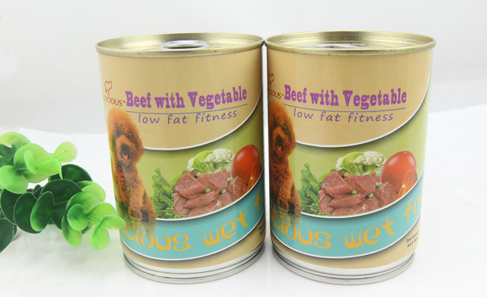 Beef & Vegetable Canned Food Dog Food