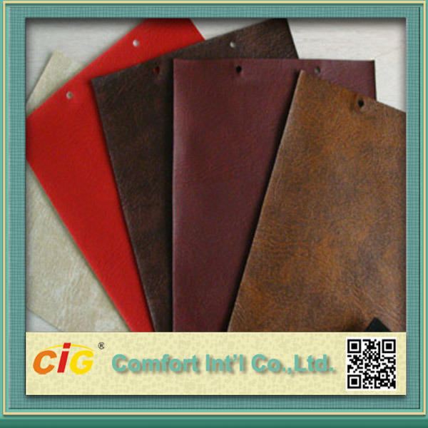 High Quality PVC Vinyl Artificial Leather