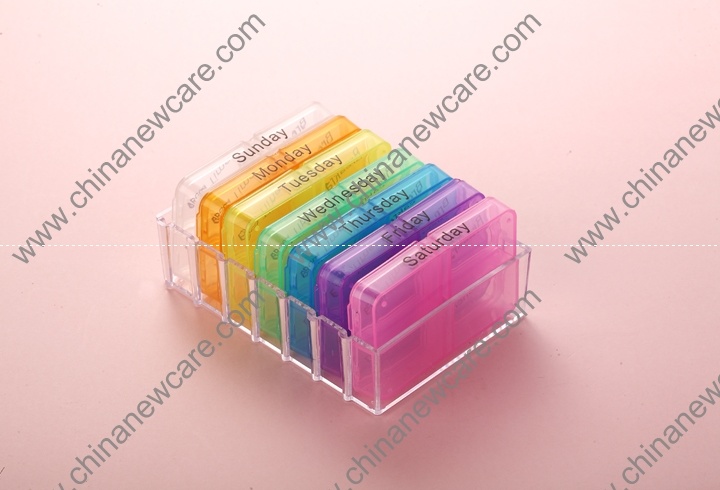 Pill Box for Promotion Gift Made by PP or ABS