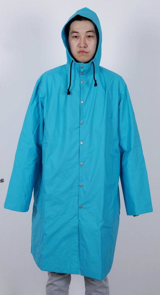 2013 Fashion Waterproof Polyester Fabric with PVC for Adult Raincoat Fabric