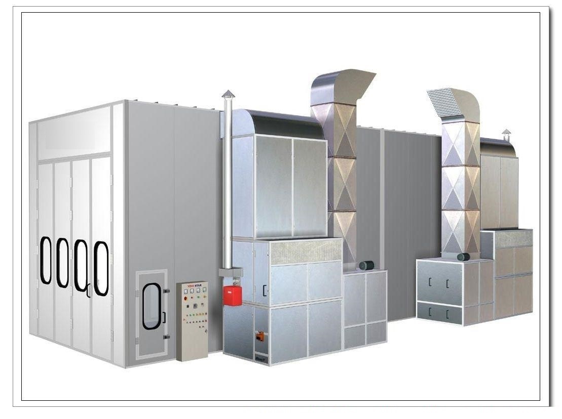 Spray Booth, Industrial Auto Coating Equipment, for Furnature, Car,