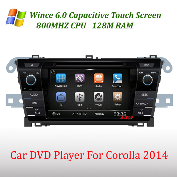 Car Radio for Toyota Corolla 2014