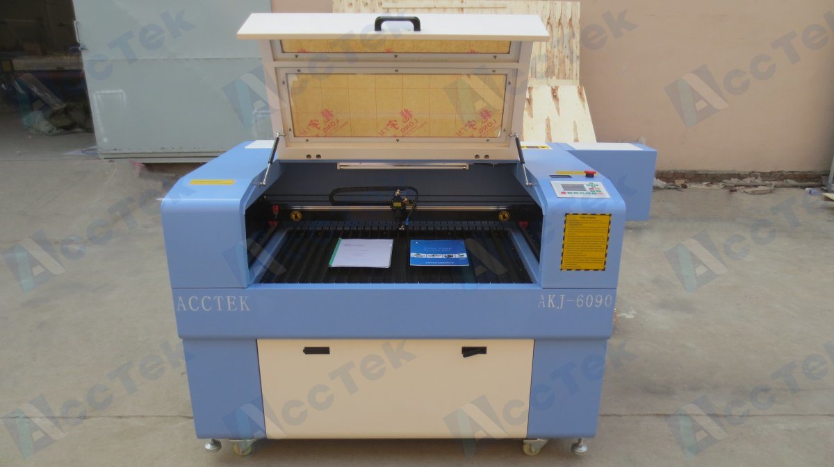 2870$ Free Sea Shipping! ! ! Acctek Akj6090 Laser Engraving Cutting Machine Machinery Price for Wood, Acrylic, Fabric, Leather, Stone, Glass