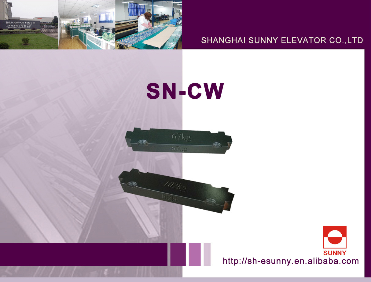 Counterweight for Elevator Balance System (SN-WC)