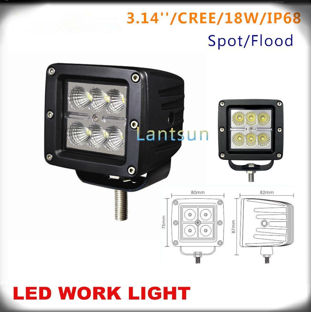 18W Offroad LED Work Light
