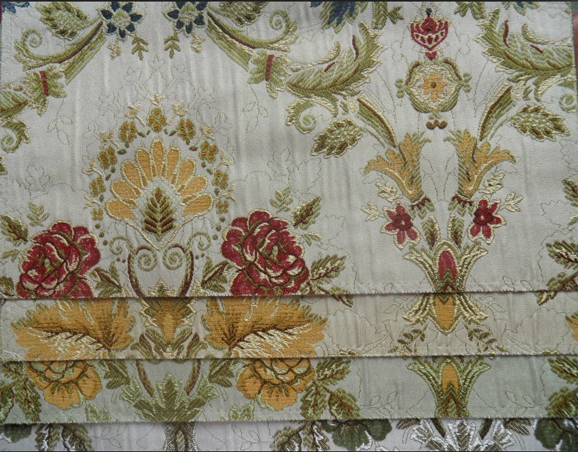 Embroider Chenille Fabric