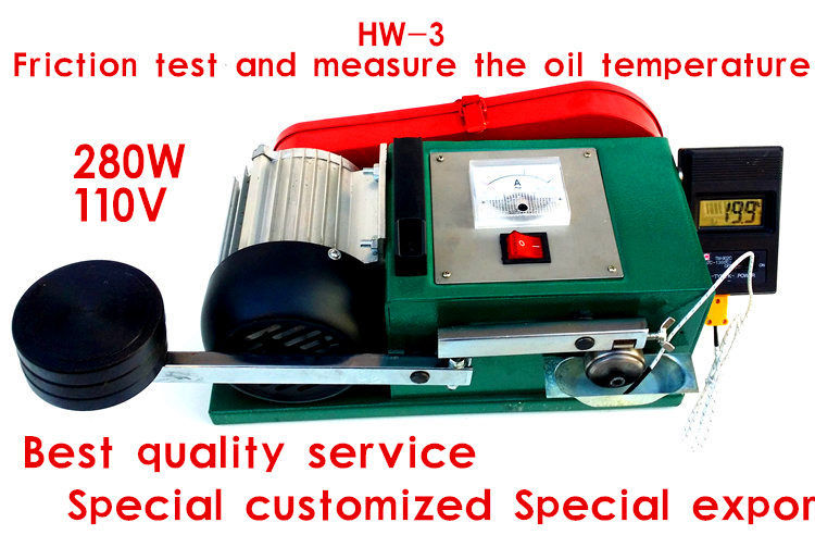 Hw - 3 Exclusively for Export Types, and The Flamingo Lubrication Friction and Wear Testing Machine, Direct Manufacturers, Quality Assurance.