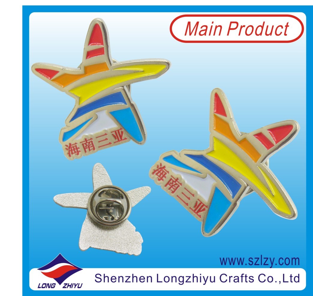 Decorative Label Pin Badge with Various Design (LZY-10000381)