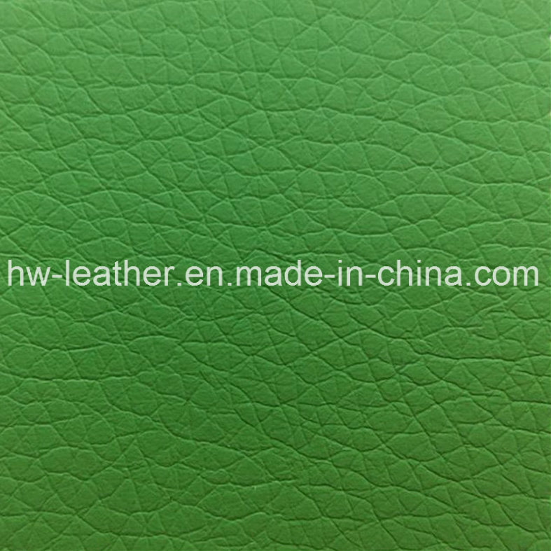 Synthetic Sofa PU Leather with Lychee Pattern (HW-1216)