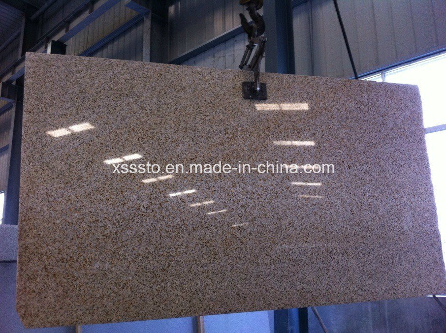 G682 Yellow Misty Rusty Natural Stone Granite Tiles & Slabs