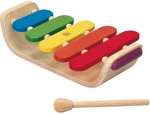 Wooden Toy-Plan Toy Oval Xylophone (JY0834)