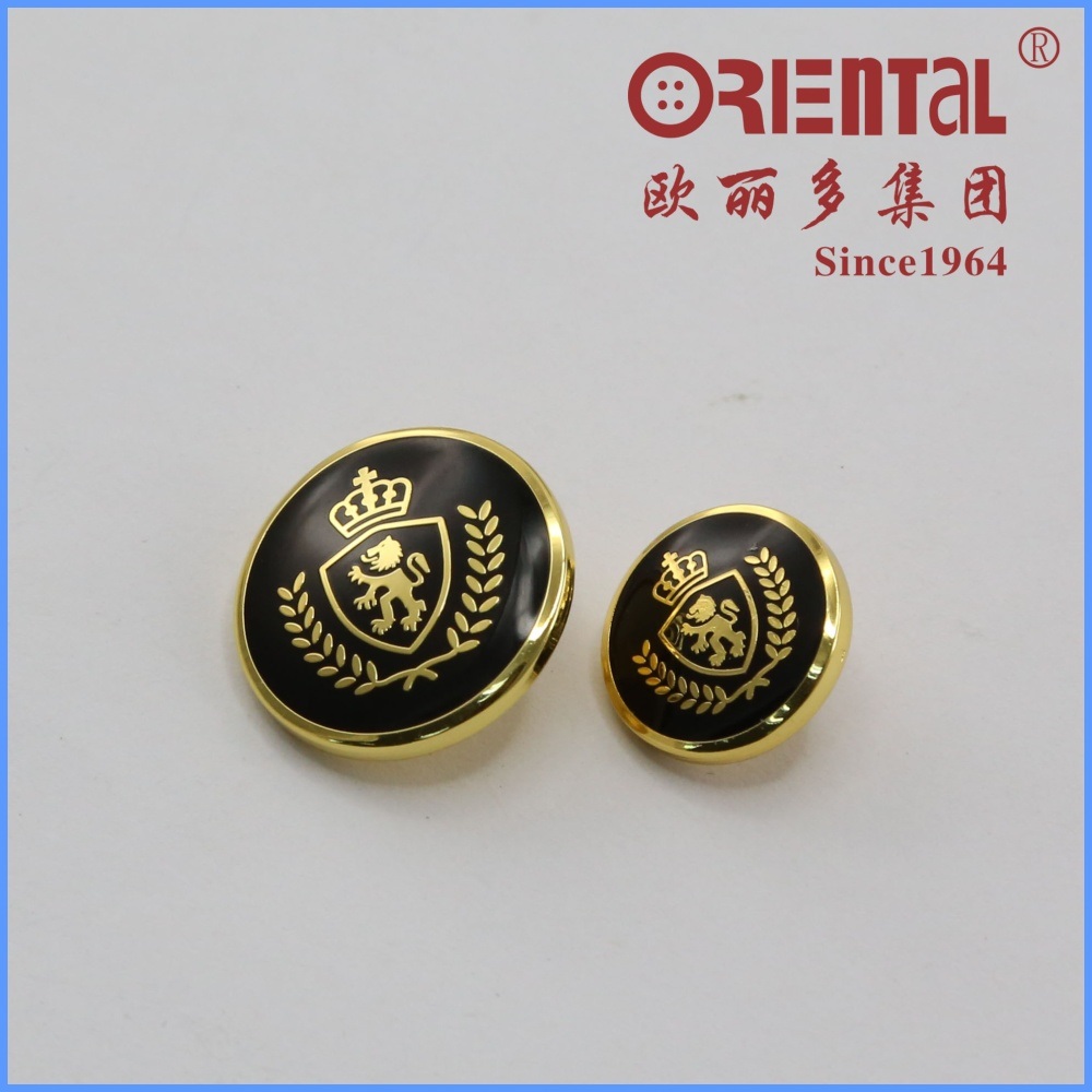 High End Real Enamel Button for Suit