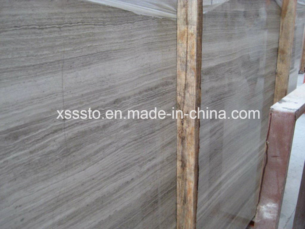 China Grey Serpeggiante Marble Slabs for Flooring