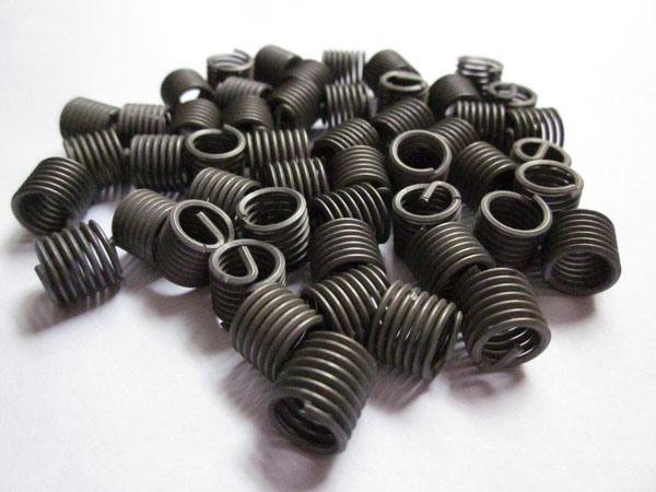 Grey Color Dry Film Lubricant Free Running Wire Thread Inserts with High Corrosion Resistance