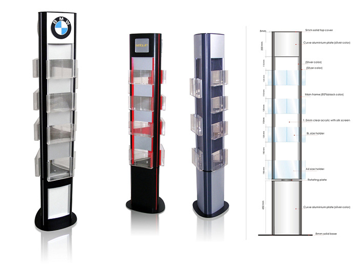BMW 4s Car Store Brochure Stand