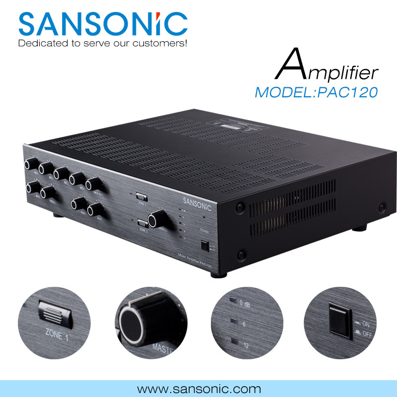 PRO Mixer Amplifier for Commercial (PAC 120)