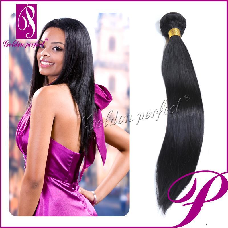 Full Cuticle Aligned Remy Brazilian Silky Straight Weave Human Hair (GP-BR-SL)