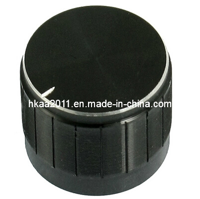 Precision Custom Black Aluminum Electronic Control Knobs, AMP Control Knobs