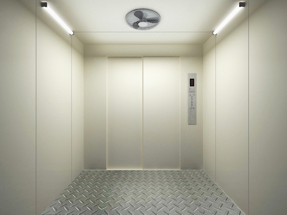 Yuanda Power Gearless Traction Freight Elevator (YH-001)