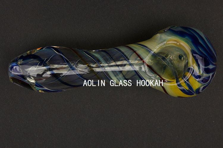 Colorful Glass Smoking Hand Pipes Glass Bubbler /Glass Pipes Wholesale