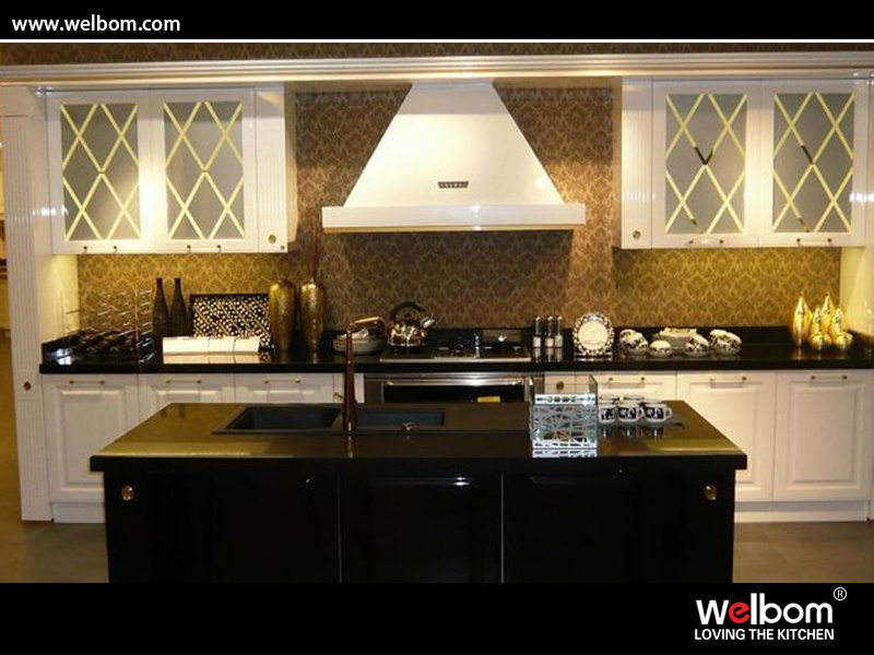Welbom Best Selling High Gloss Modern Lacquer Kitchen Design