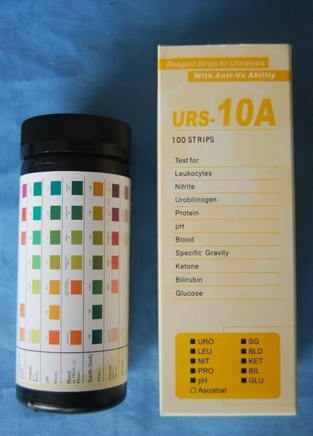 in-Vitro Urine Reagent Strip, Urinalysis Test Strip, DIP and Read Urinalysis Strips