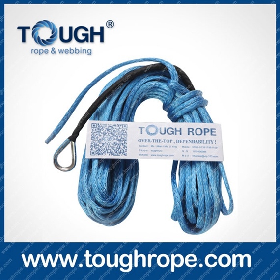 Blue Color Armortek Winch Rope Winch Cable Accidents