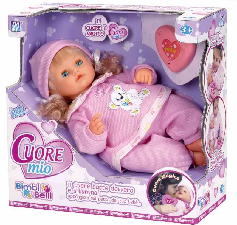 18-Inch Soft Doll with a Magic Heart (B049)