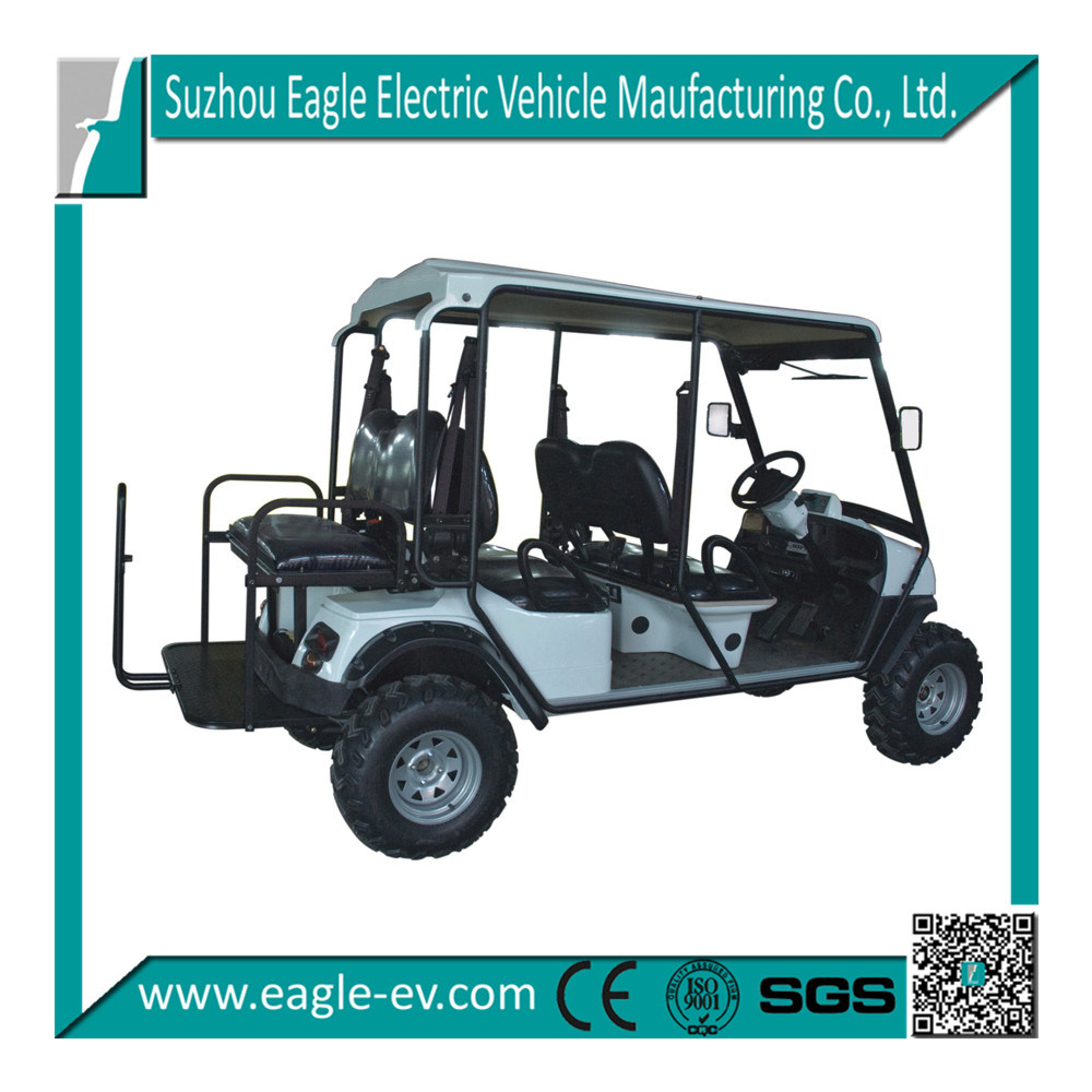 EEC Approved Electric Cars, 6 Seat, with Extended Roof, with Speedometer, Steering Wheel with Lock, Brush Guard