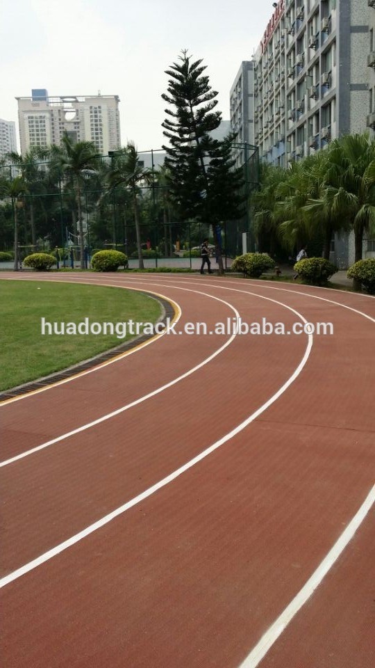 13mm Synthetic Running Track Rubber Material