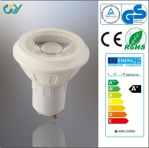 LED Bulb Spotlight GU10 COB 6W LED Spotlight