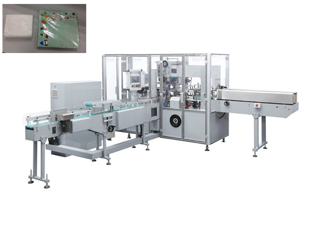 Full Automatic Single Toilet Roll Paper Packaging Machinery