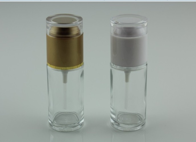 40ml Glass Lotion Bottle with Pump for Cosmetics Packaging Ufig-40-013