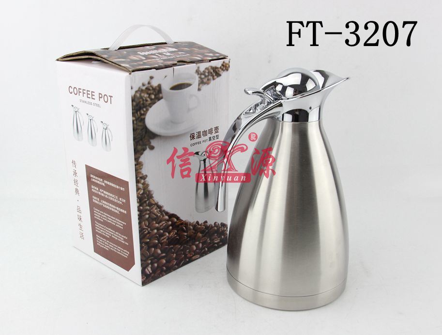 Stainless Steel Keep Warm Double Wall Kettle (FT-3207-XY)
