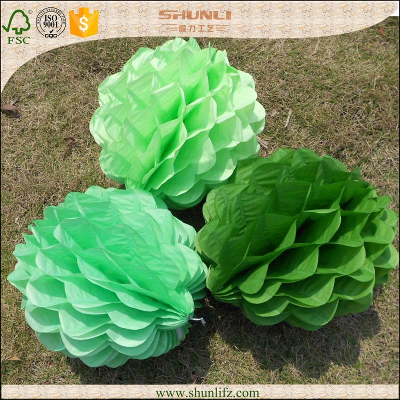 Wholesale Eco-Friendly Party Decoration Honeycomb Tissue Balls