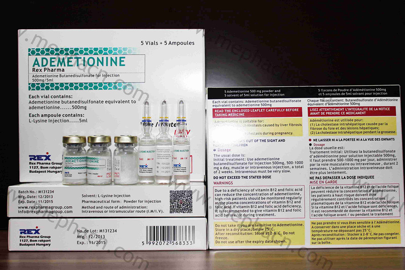 Ademetionine for Injection 500mg, Ademetionine Tablet
