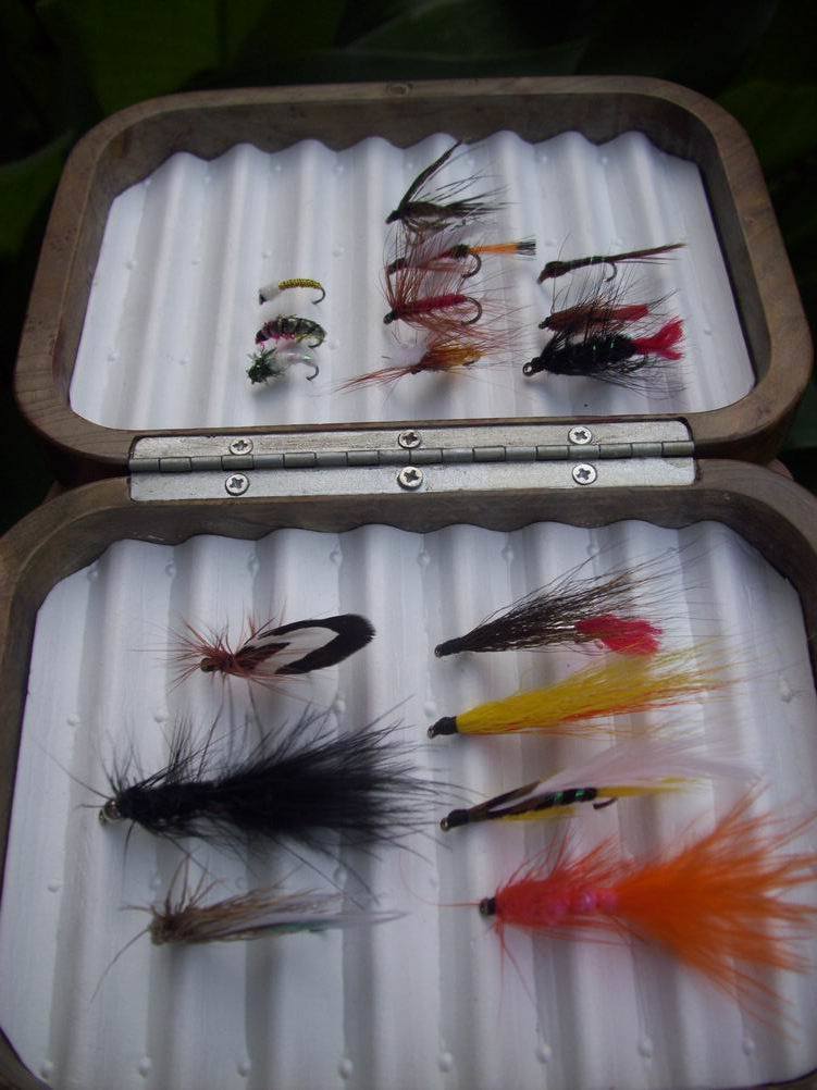 Fly Fishing Tackle - Dry Flies Wet Flies Nymph
