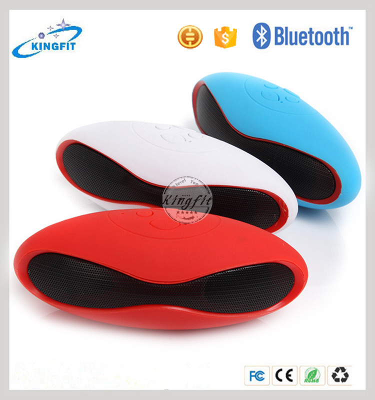 Christmas Promotion Gift Factory Price for Rugby Shape Wireless Portable Bluetooth Mini Speaker