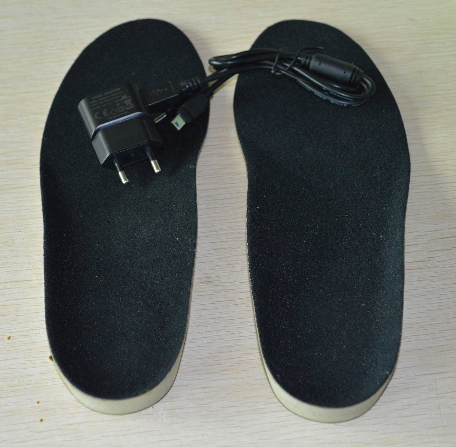 Li-ion Battery Rechargeable Heated Insoles for The Winter