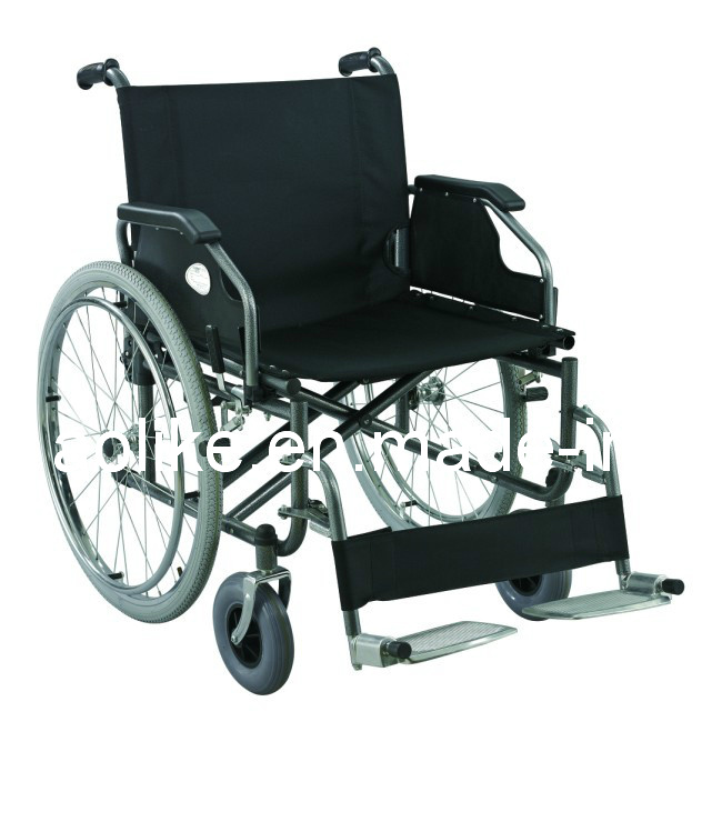 Funtional Steel Manual Wheelchair