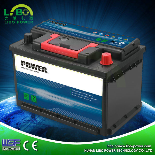 DIN88 12 Voltage 88ah Super Start Libo Power Brand Mf Car Battery