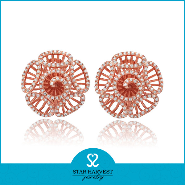 2015 Lady's Silver Earring Jewellery for Peomotion (E-0017)