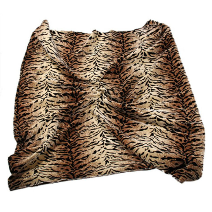 Leopard Design Velvet Fabric