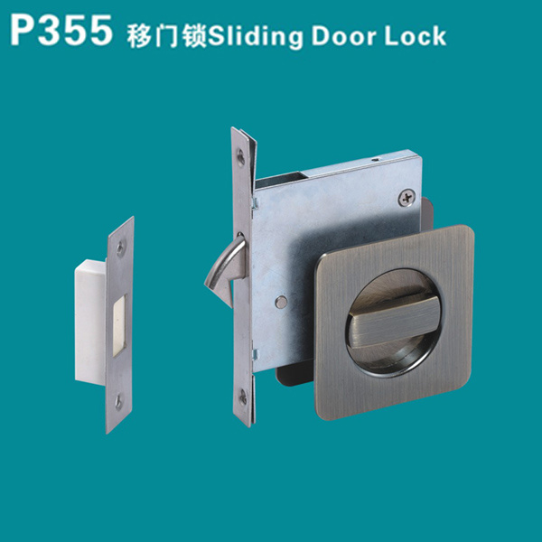 Sliding Door Lock for Wooden Door (P355)