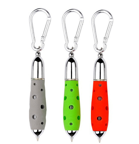 Promotional Shaped Colorful Carabiner Pen