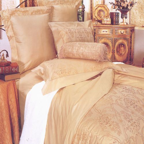 Silk Cotton Jacquard Bedding Set