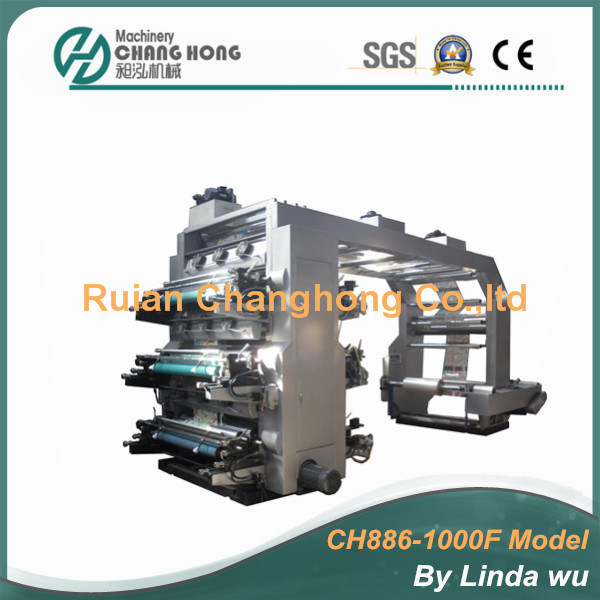 Six Color Plastic Printing Machinery (CH886-1000F)