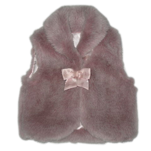 Girl's  Fur Vest
