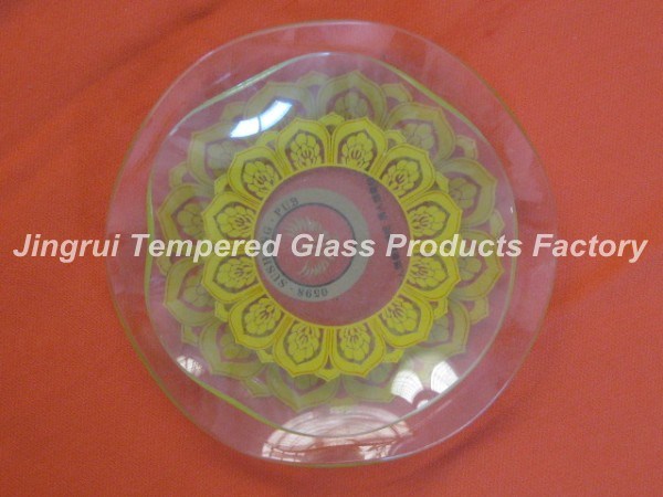 Clear Glass Plate. Tempered Glass Plate (JRRCLEAR0003)