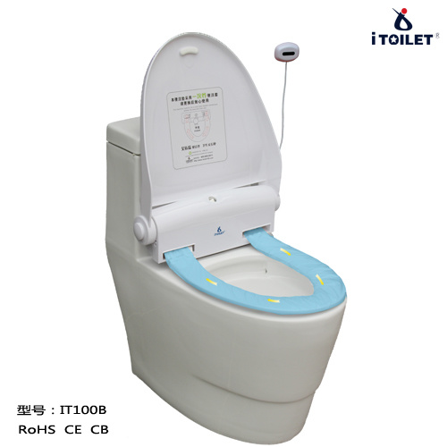 Elongated Toilet Seats with Slow Down and PE Sleeve Renewing